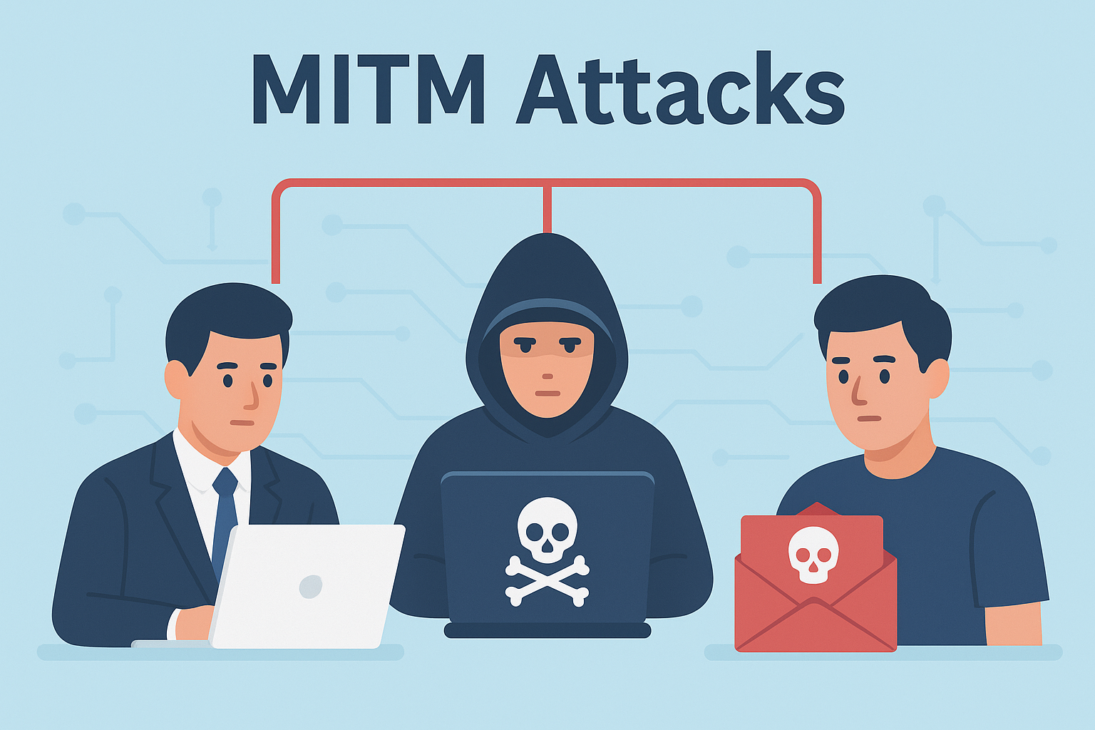 Cyber attack type MITM Attack cybernilo
